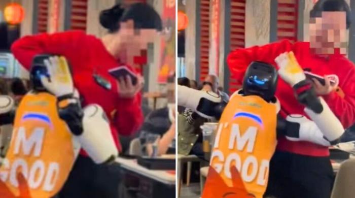 Robot malfunction at restaurant: Out-of-control robot dances aggressively, knocks over tableware in viral clip 