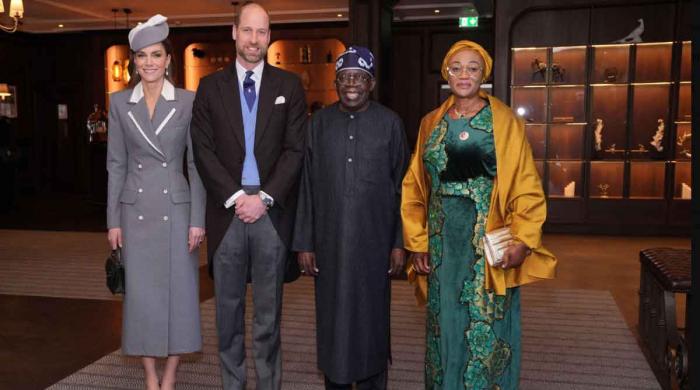 Prince William, Kate Middleton represent King Charles as they welcome foreign guests 