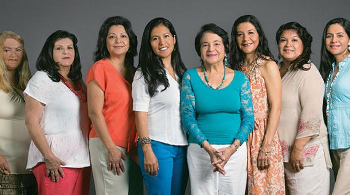 Who are Dolores Huerta children after she revealed two secret pregnancies with César Chávez?
