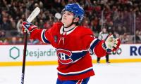 Cole Caufield shines with 40th goal as Canadiens edge Bruins in overtime comeback win
