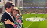 Husband Leaves Princess Beatrice At Home To Watch Football Match?