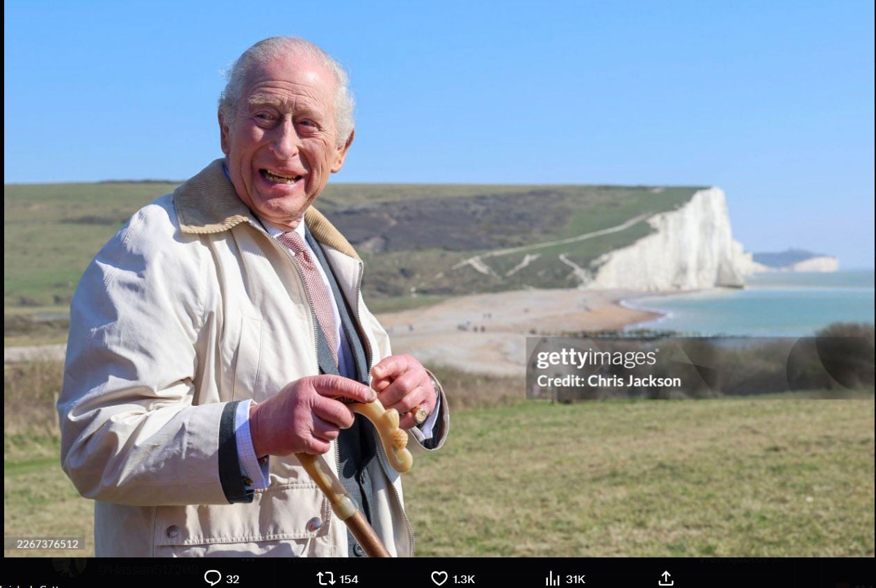 King Charles unveils major tribute to natural world after defying pressure over US visit