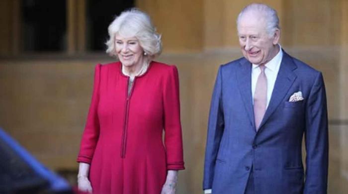 King Charles and Queen Camilla bid farewell to foreign guests at Windsor Castle 