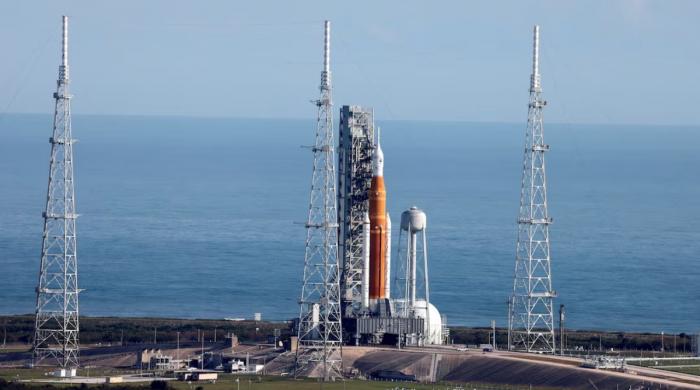 Nasa prepares Artemis Moon rocket for April launch as SLS returns to pad after earlier issue