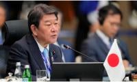 Japan foreign minister speaks about military deployment in the Strait of Hormuz for minesweeping 