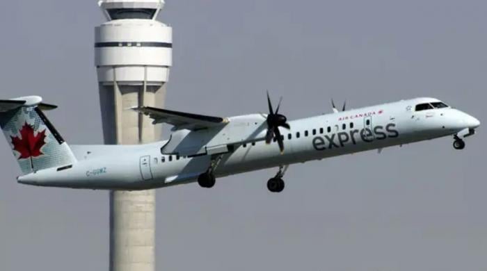 Air Canada plane collides with ground vehicle at LaGuardia airport 