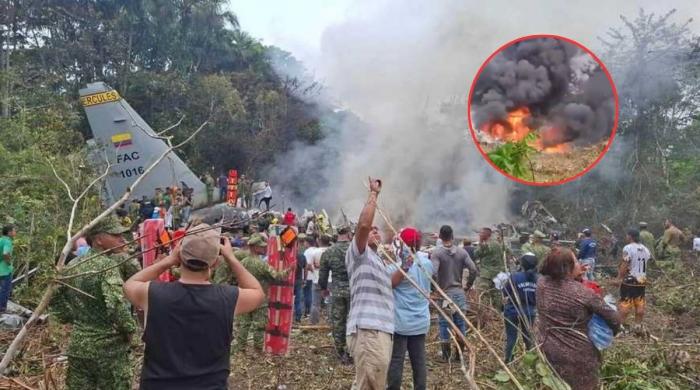 Colombia plane crash: 66 killed in deadliest military aviation tragedy