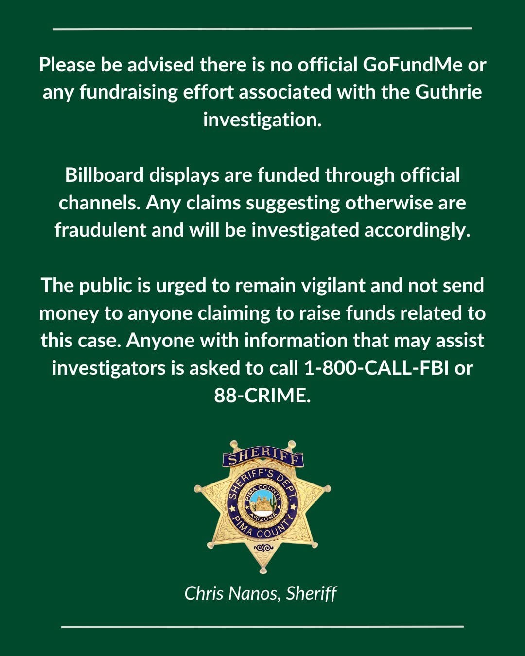 After Nancy Guthrie another missing case grips Tucson community