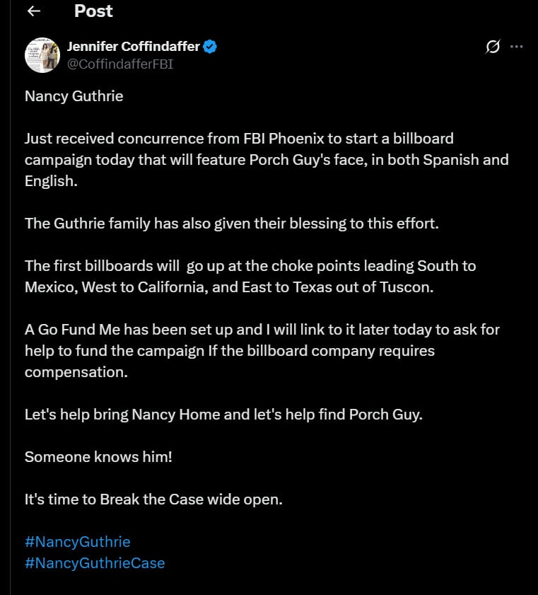 After Nancy Guthrie another missing case grips Tucson community