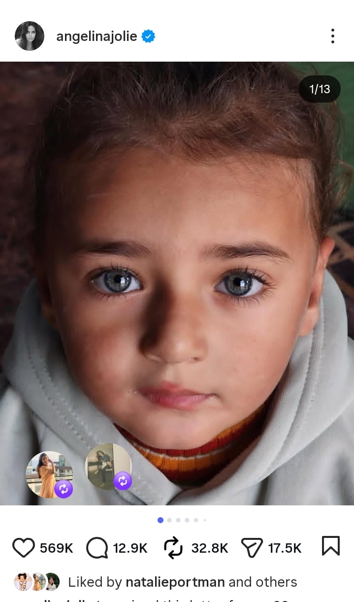 Natalie Portman reacts to Angelina Jolies war message