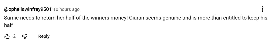 Love Island drama: Ciaran Davies, Samie Elishis breakup turns messy as both share their own truths