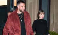 Travis Kelce cheers on fiancee Taylor Swift as as she eyes nine awards