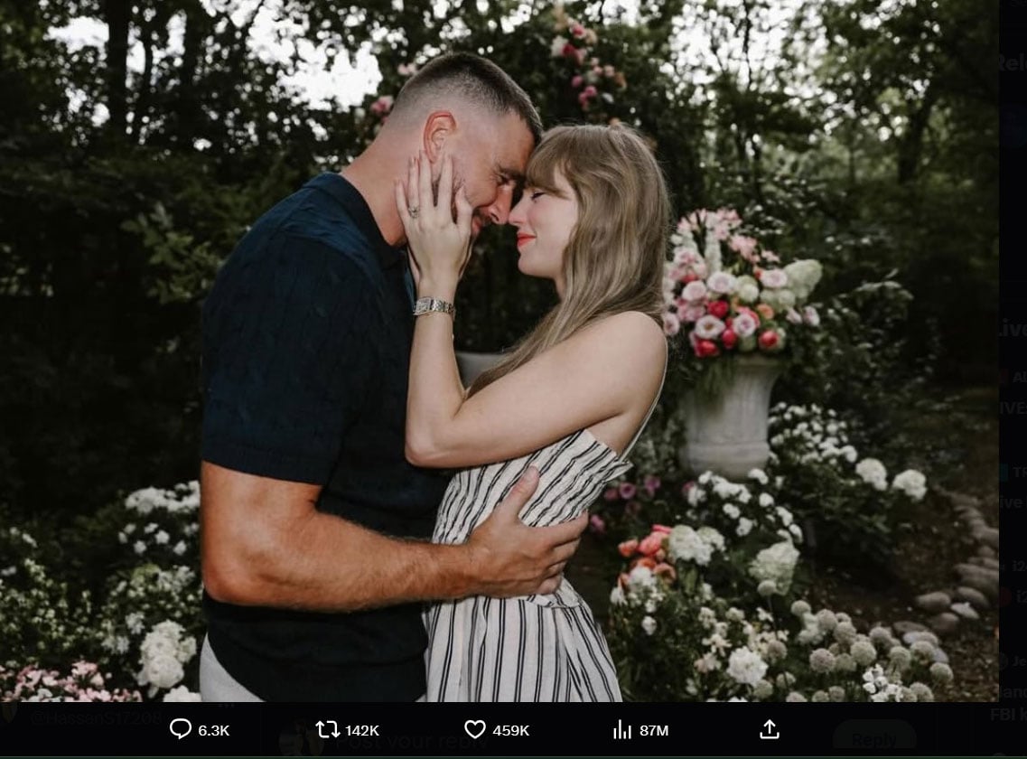 Taylor Swift and Travis Kelces chemistry explained and the 1989 link is leaving fans stunned