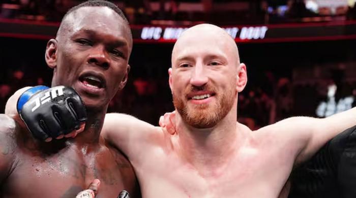 Joe Pyfer reflects on UFC Fight Night win against Israel Adesanya: 'Can't take shots from me like that'