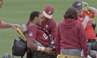 Myles Bailey Stretchered Off After Leg Injury In Florida State Game Against Duke