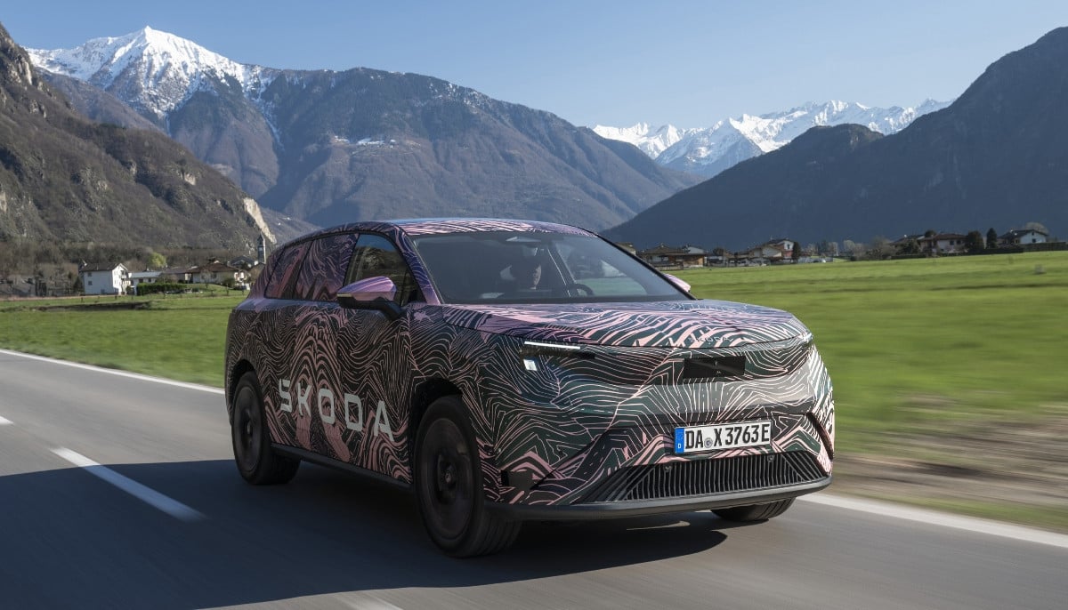 thenews.com.pk - The News Digital - Electric car Skoda Peaq unveiled as largest SUV yet with 600 km range and first-time features