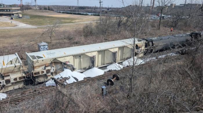 Train derailment in St. Catharines causes transit disruption and road blockage in Niagara region