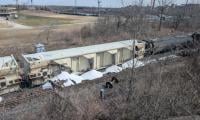 Train derailment in St. Catharines causes transit disruption and road blockage in Niagara region