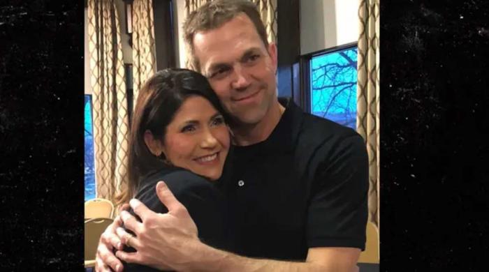 Kristi Noem hit by husband Bryon's cross-dressing photos after Corey Lewandowski 'affair'