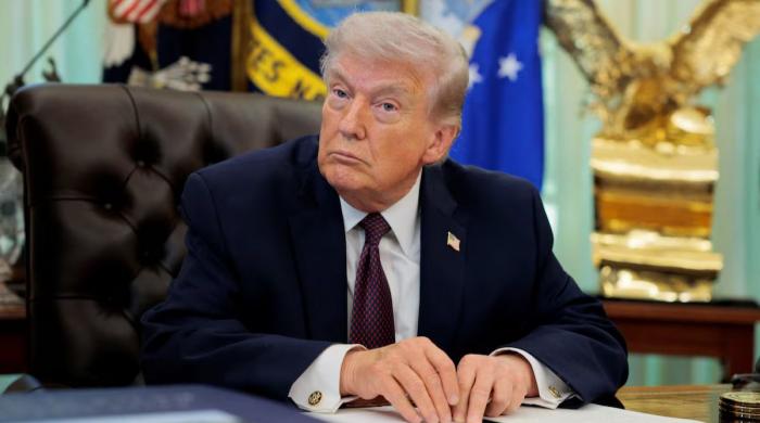 Trump signals possible US exit from Nato, claims allies ‘weren’t there for us’