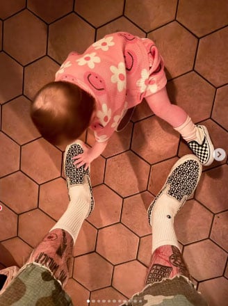 Machine Gun Kelly melts hearts with daughter Sagas unseen snaps