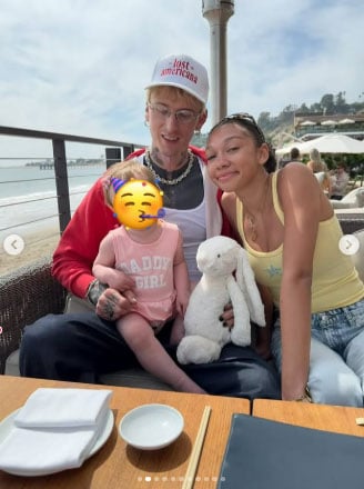 Machine Gun Kelly melts hearts with daughter Sagas unseen snaps