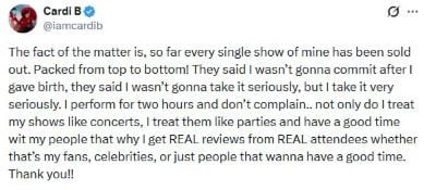 Cardi B reveals biggest weakness and fans didnt see that coming