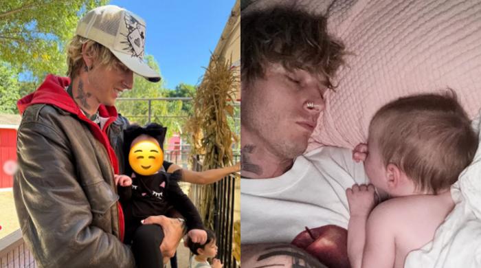Machine Gun Kelly melts hearts with daughter Saga's unseen snaps