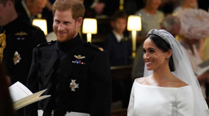 Prince Harry and Meghan's wedding video used for engagement farming 