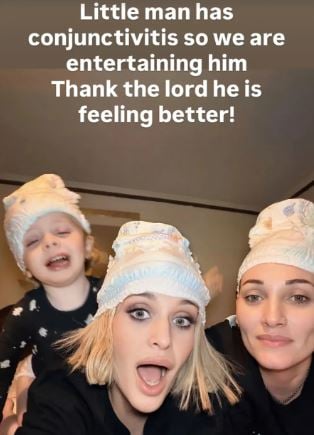 Source: Kelly Osbournes Instagram Story