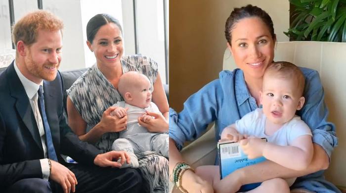 Meghan Markle shares adorable video of Prince Harry teaching Archie to ski