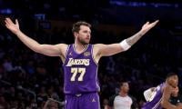 OKC thrash Lakers as Luka Doncic exits with hamstring issue ahead of MRI scan