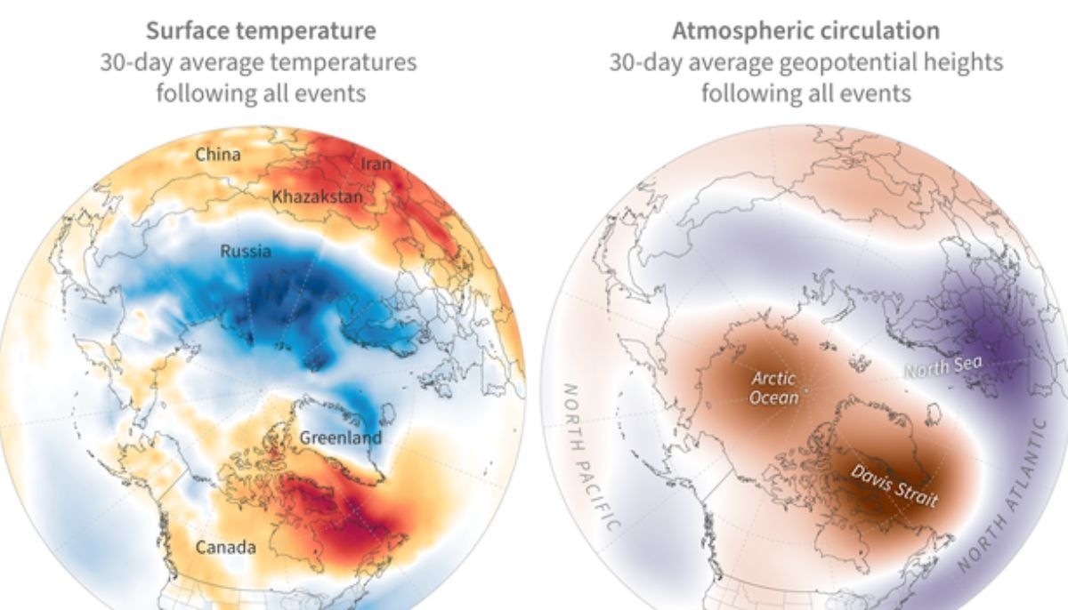Polar Vortex enters final ‘seasonal’ phase: Rare shift signals winter weather risks into April