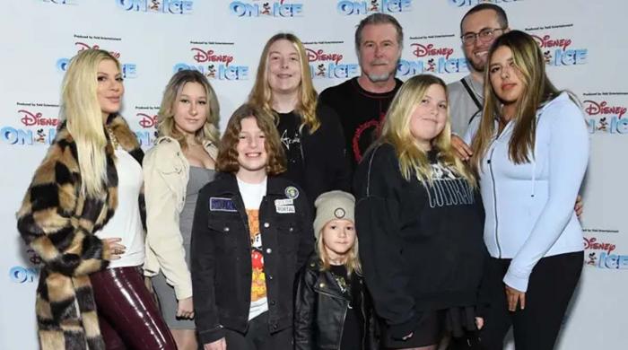 Tori Spelling and her four children hospitalized post horrific car crash