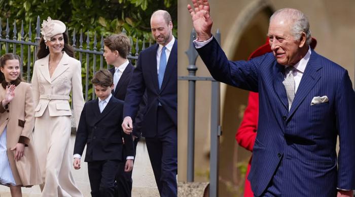 Buckingham Palace shares new pictures from Royal family's Easter gathering