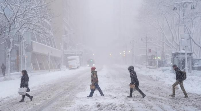 Snow returns to the Northeast as cold front brings late season winter weather to major cities