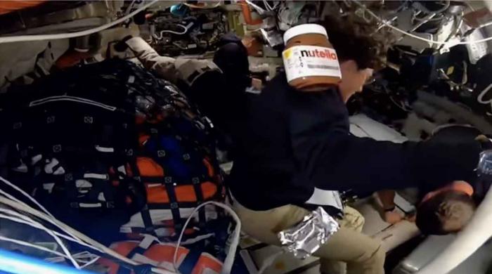NASA clarifies video of Nutella jar on Artemis II