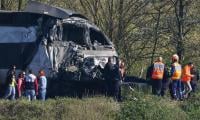 France: One dead after high-speed train collides with lorry carrying military equipment