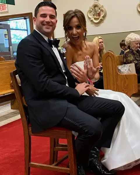 Dianna Russini with husband Kevin Goldschmidt
