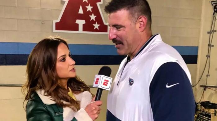 Dianna Russini and Mike Vrabel break silence after their leaked photos spark speculation online