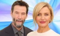 Cameron Diaz reacts to Keanu Reeve's memory slip