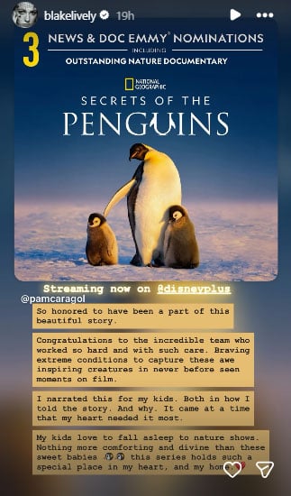 Blake Lively reveals how husband Ryan Reynolds, kids inspired her latest project