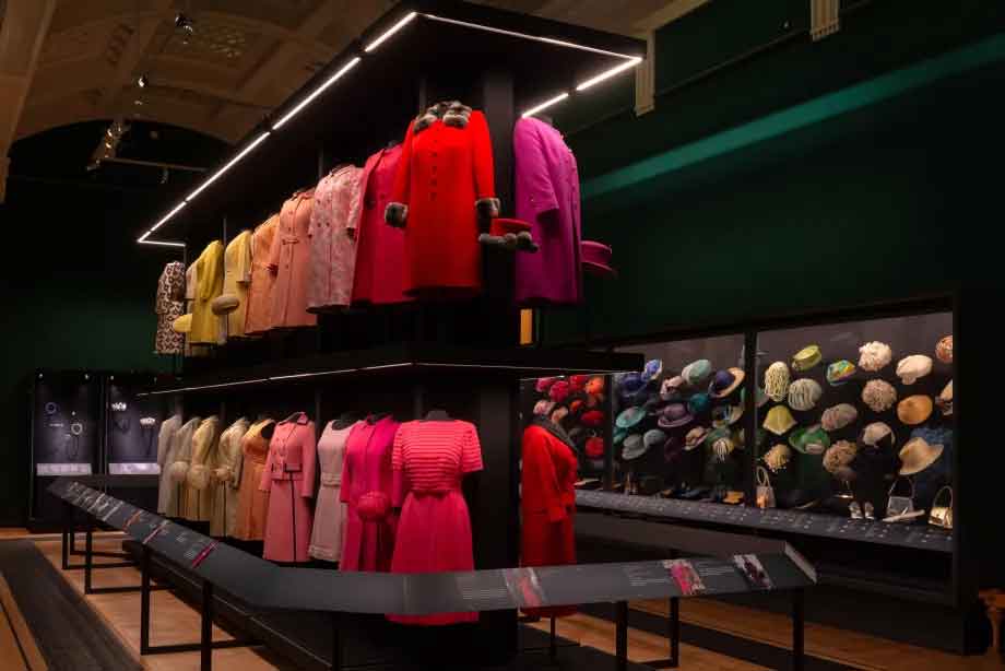 Largest-ever exhibition of Queen Elizabeths fashion opens at Buckingham Palace