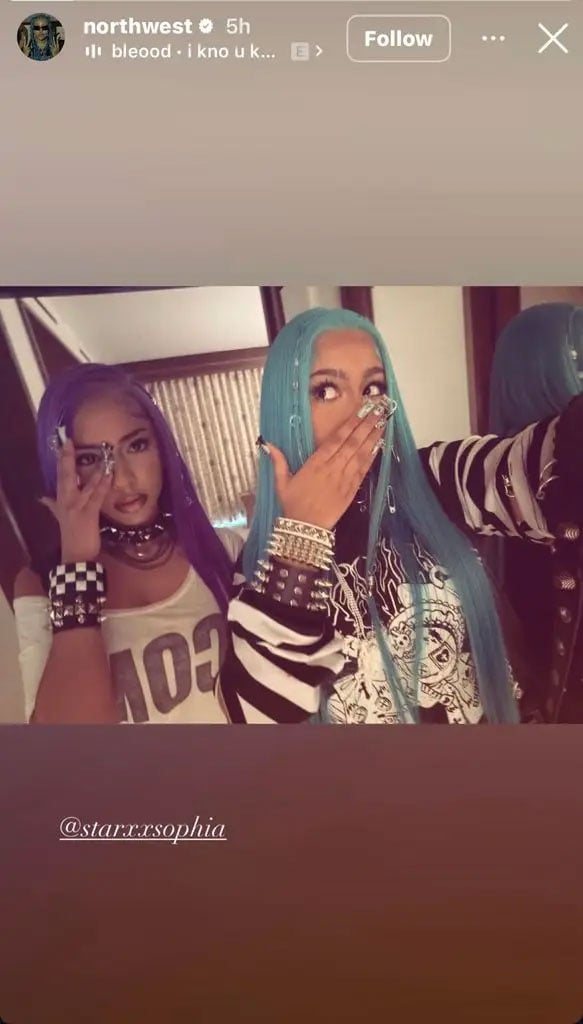 North West goes all-in on goth glam for Coachella 2026