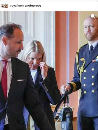 Princess appears with breathing assistance for first time since health update