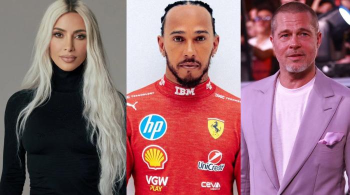Kim Kardashian banks on Lewis Hamilton romance to get close to Brad Pitt?