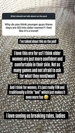 Kristen Cavallari drops bold take on dating younger men