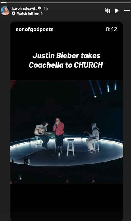 Justin Bieber deported? Karoline Leavitt drops Coachella video amid rumors