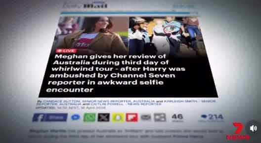 Meghan Markle, Prince Harrys Melbourne visit pits media outlets against each other