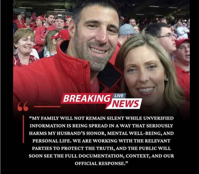Jen Vrabels statement defending Mike Vrabel in Russini scandal is fake